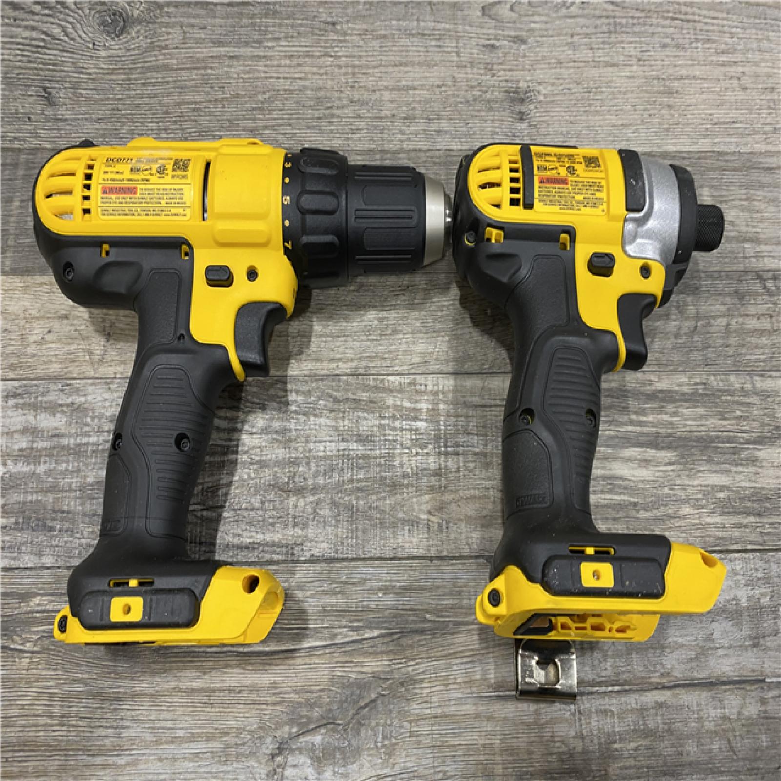 AS-IS DEWALT 20V MAX Cordless Drill/Impact 2 Tool Combo Kit