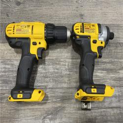 AS-IS DEWALT 20V MAX Cordless Drill/Impact 2 Tool Combo Kit