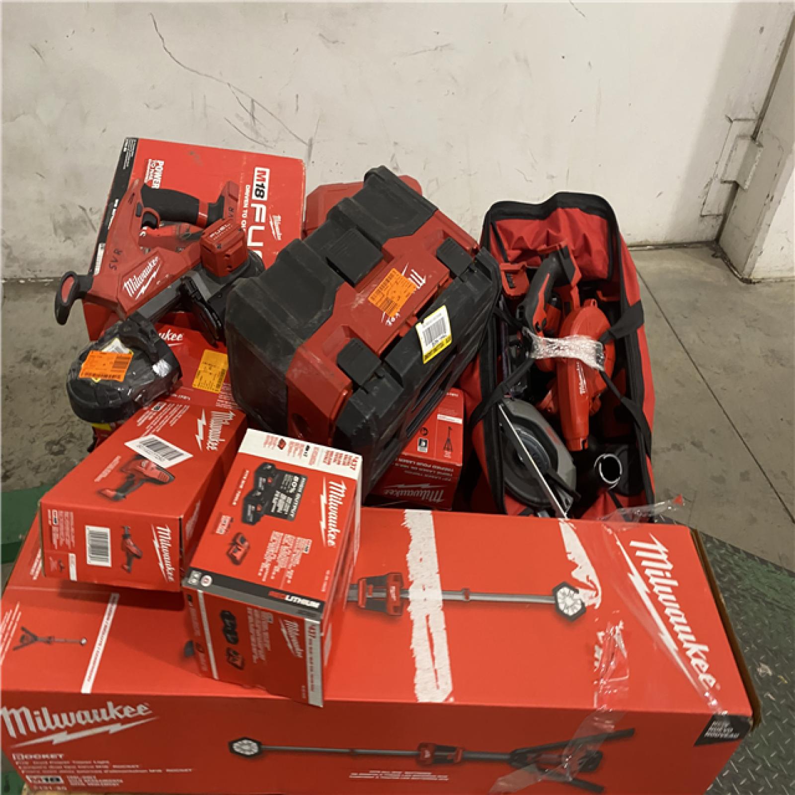 Dallas Location - As-Is MILWAUKEE Tool Pallet