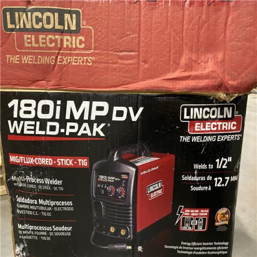 Dallas Location - As-Is Lincoln Electric 180 Amp Weld-Pak 180i Aluminum Welder