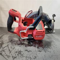 AS-IS- Milwaukee FUEL 18V Lithium-Ion Cordless 7-1/4 in. Rear Handle Circular Saw (Tool-Only)