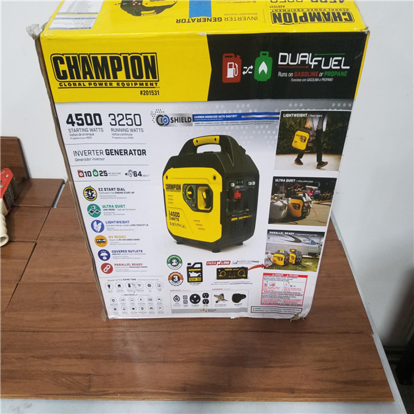 California NEW Champion Inverter Generator