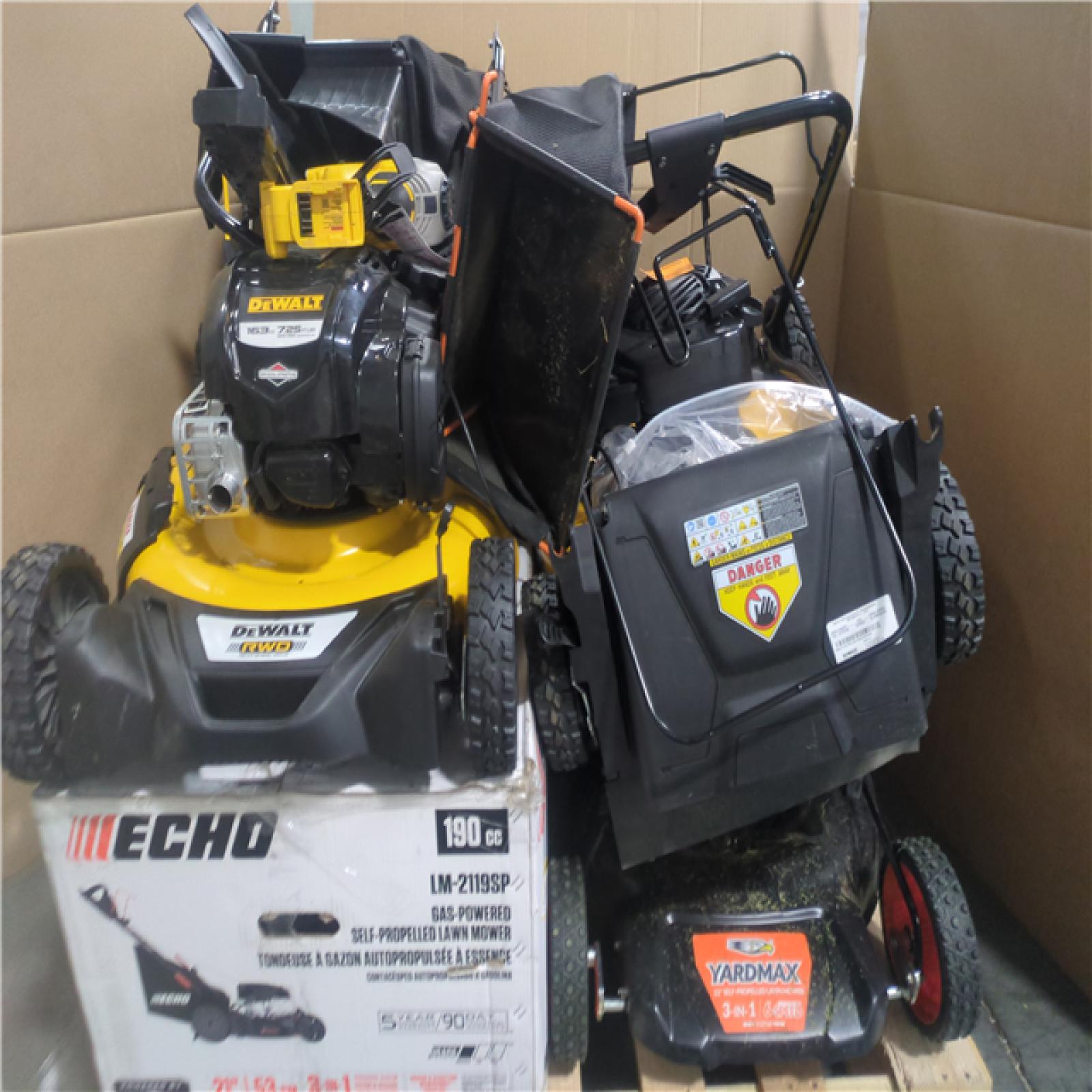 CALIFORNIA AS-IS OUTDOOR POWER EQUIPMENT