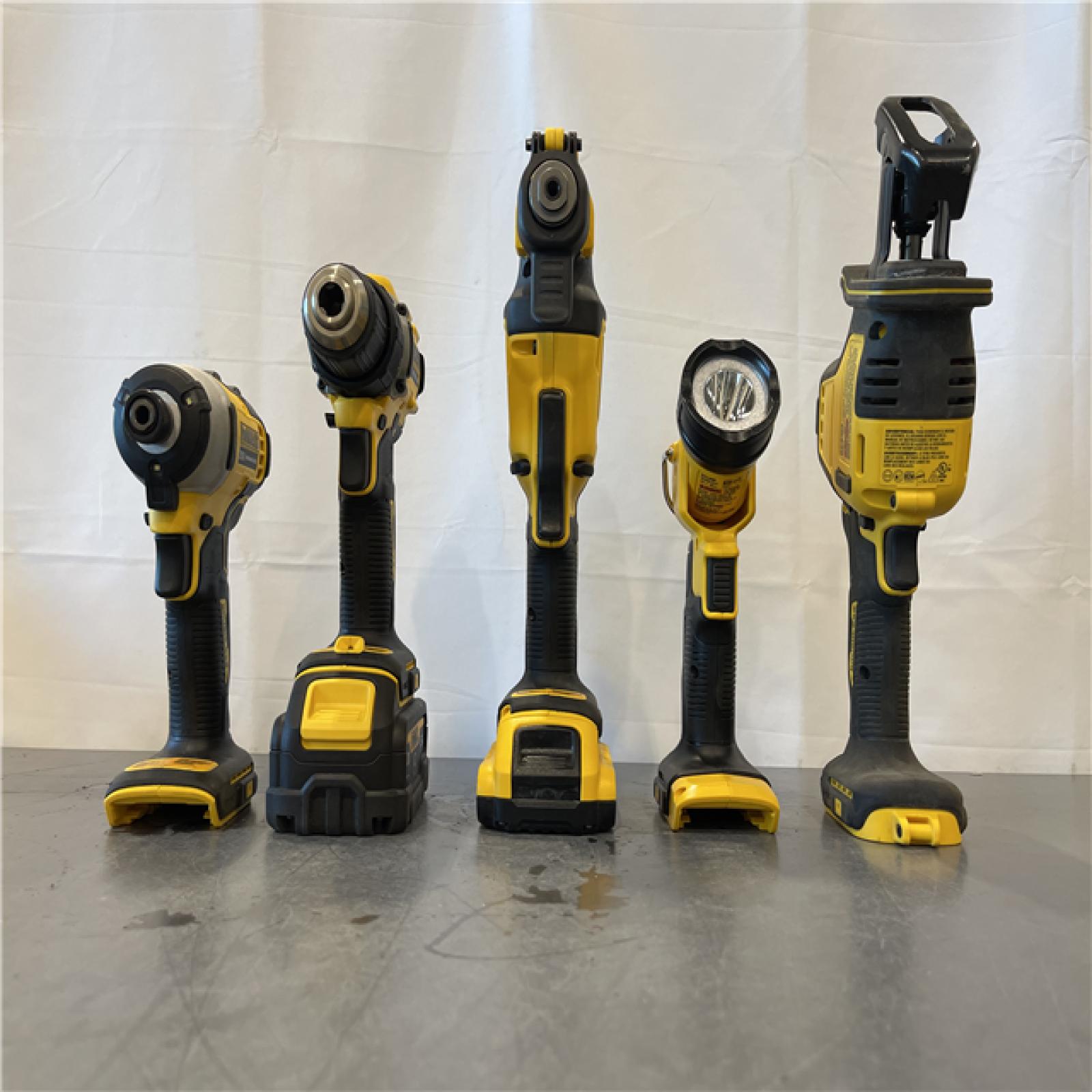 AS-IS - DEWALT 20-Volt MAX Lithium-Ion Cordless 7-Tool Combo Kit