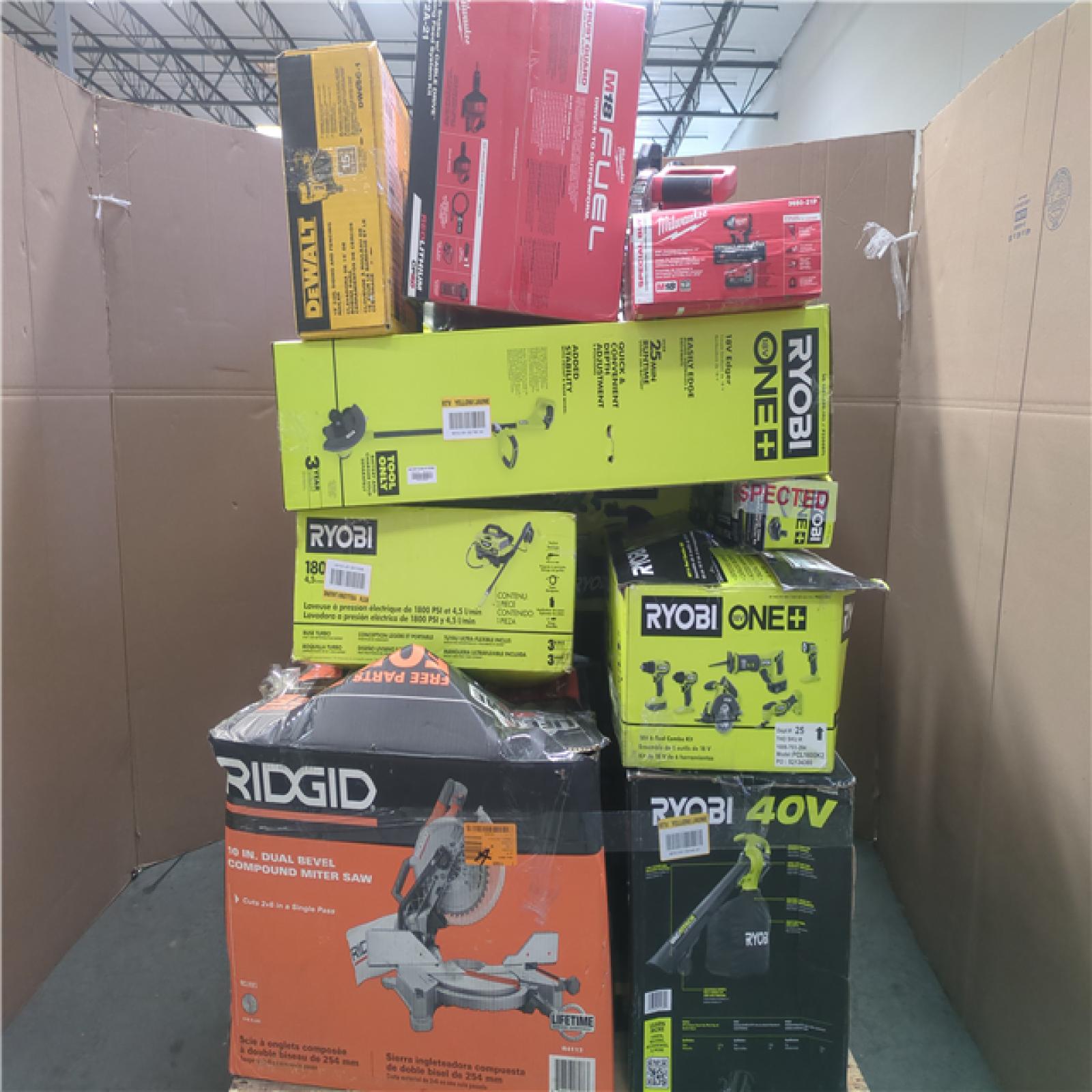 CALIFORNIA AS-IS TOOL PALLET