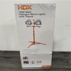 California NEW HDX 1200 Watt Halogen Work Light with Tripod