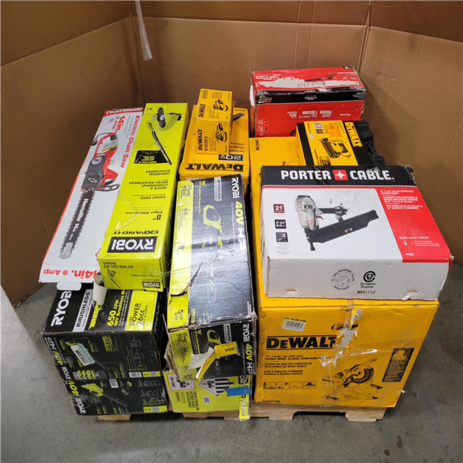 CALIFORNIA AS-IS TOOL PALLET
