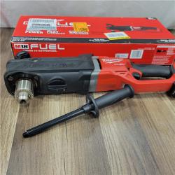 AS-IS Milwaukee  M18 FUEL 18V Lithium-Ion Brushless Cordless GEN 2 SUPER HAWG 7/16 in. Right Angle Drill (Tool-Only)