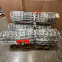 Phoenix NEW Everbilt 5 ft. x 100 ft. 14-Gauge Galvanized Steel Welded Wire Pallet of 4 RV: $660