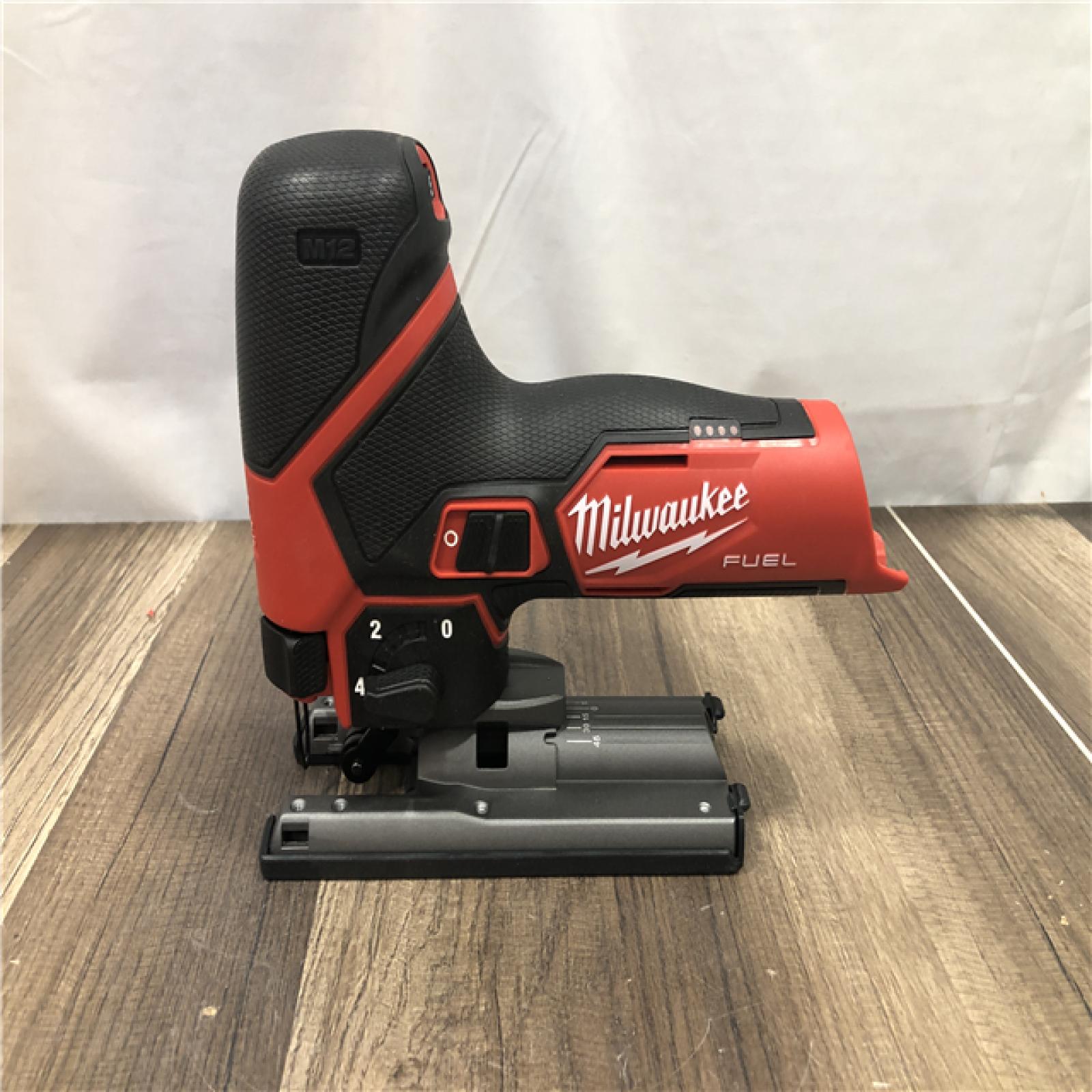 AS-IS Milwaukee M12 12V Fuel Lithium-Ion Cordless Jig Saw (Tool-Only)