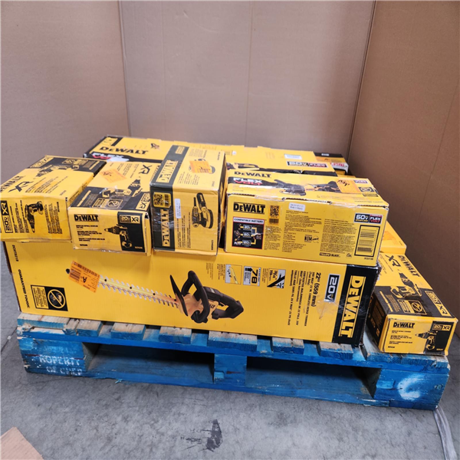 CALIFORNIA  AS-IS TOOL PALLET