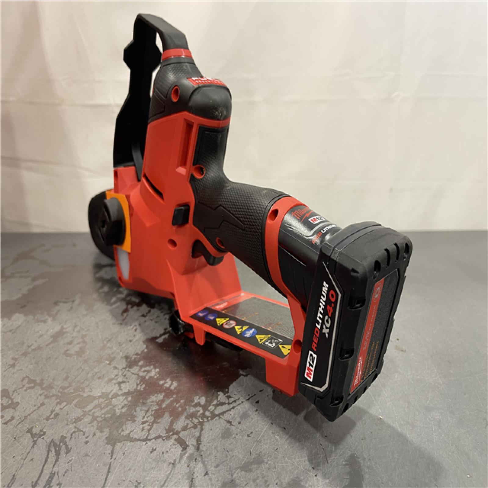 AS-IS - Milwaukee M12 FUEL 12V Lithium-Ion Brushless Battery 6 in. HATCHET Pruning Saw Kit