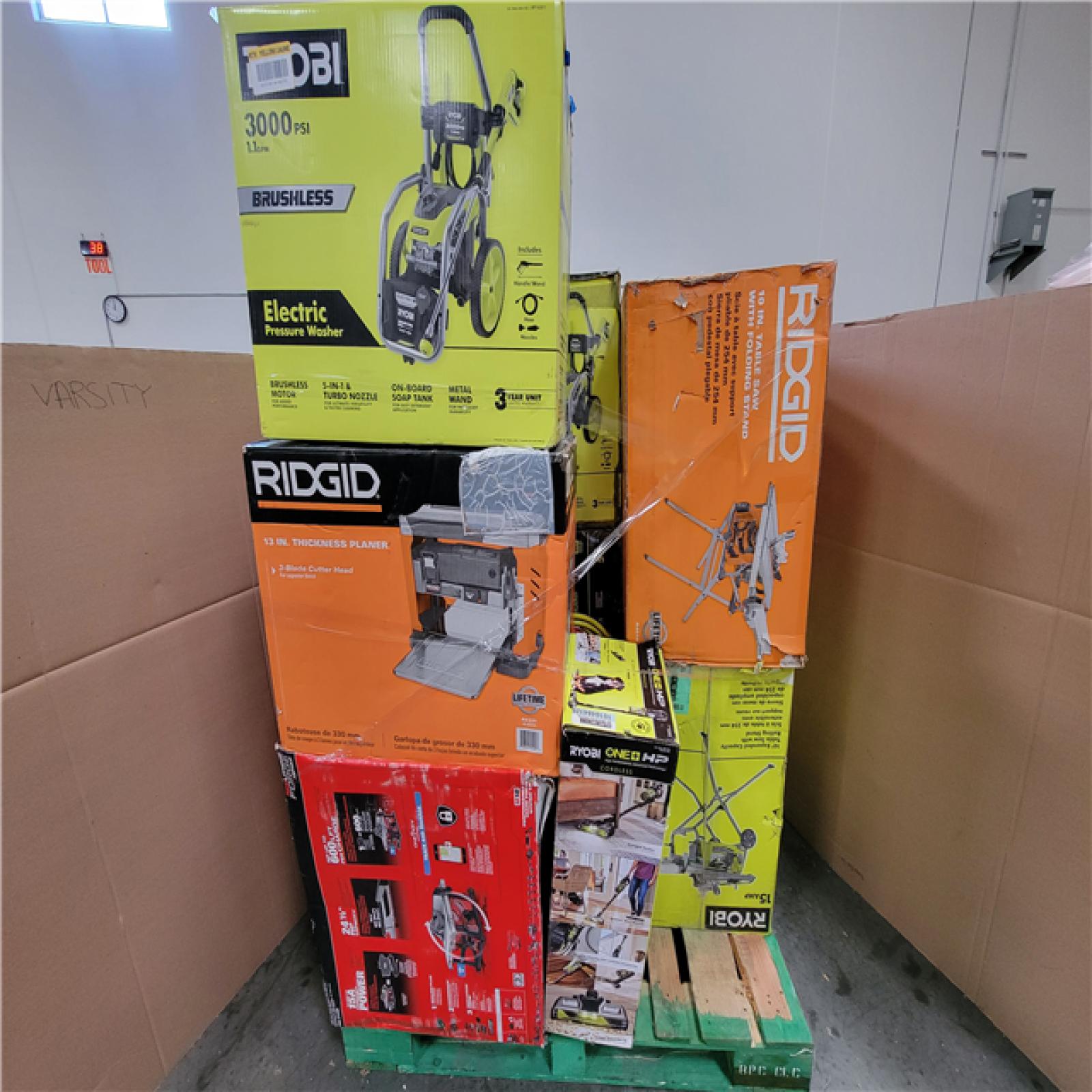 CALIFORNIA AS-IS TOOL PALLET