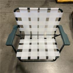 DALLAS LOCATION - BULLSEYE Web Strap Patio Chair - Room Essentials™ PALLET (40) CHAIRS