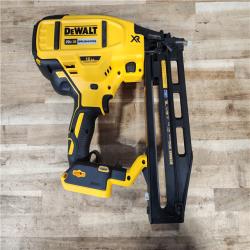 HOUSTON LOCATION - AS-IS DEWALT 20V MAX XR 16-Gauge Lithium-Ion Cordless Finish Nailer (Tool Only)