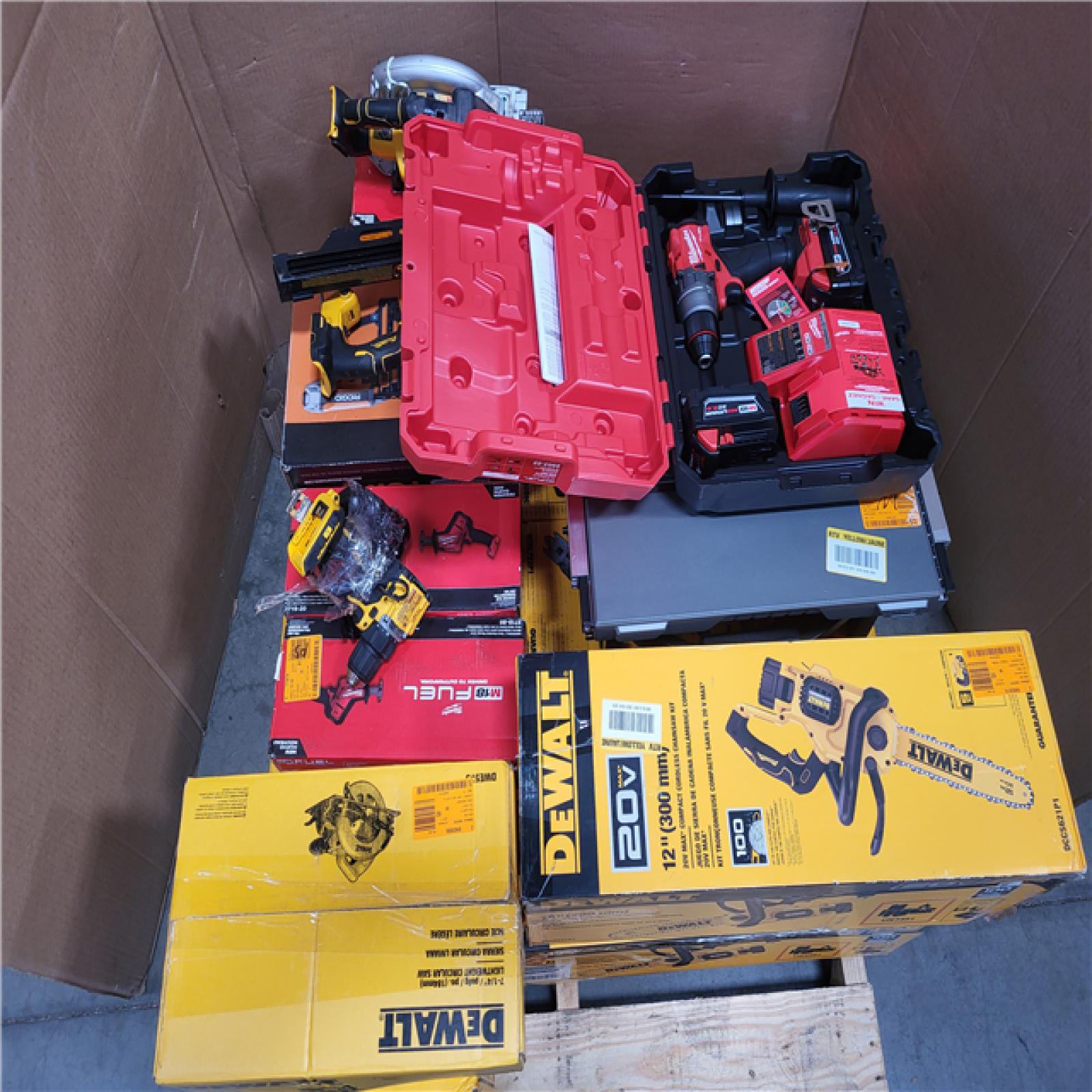 CALIFORNIA AS-IS TOOL PALLET