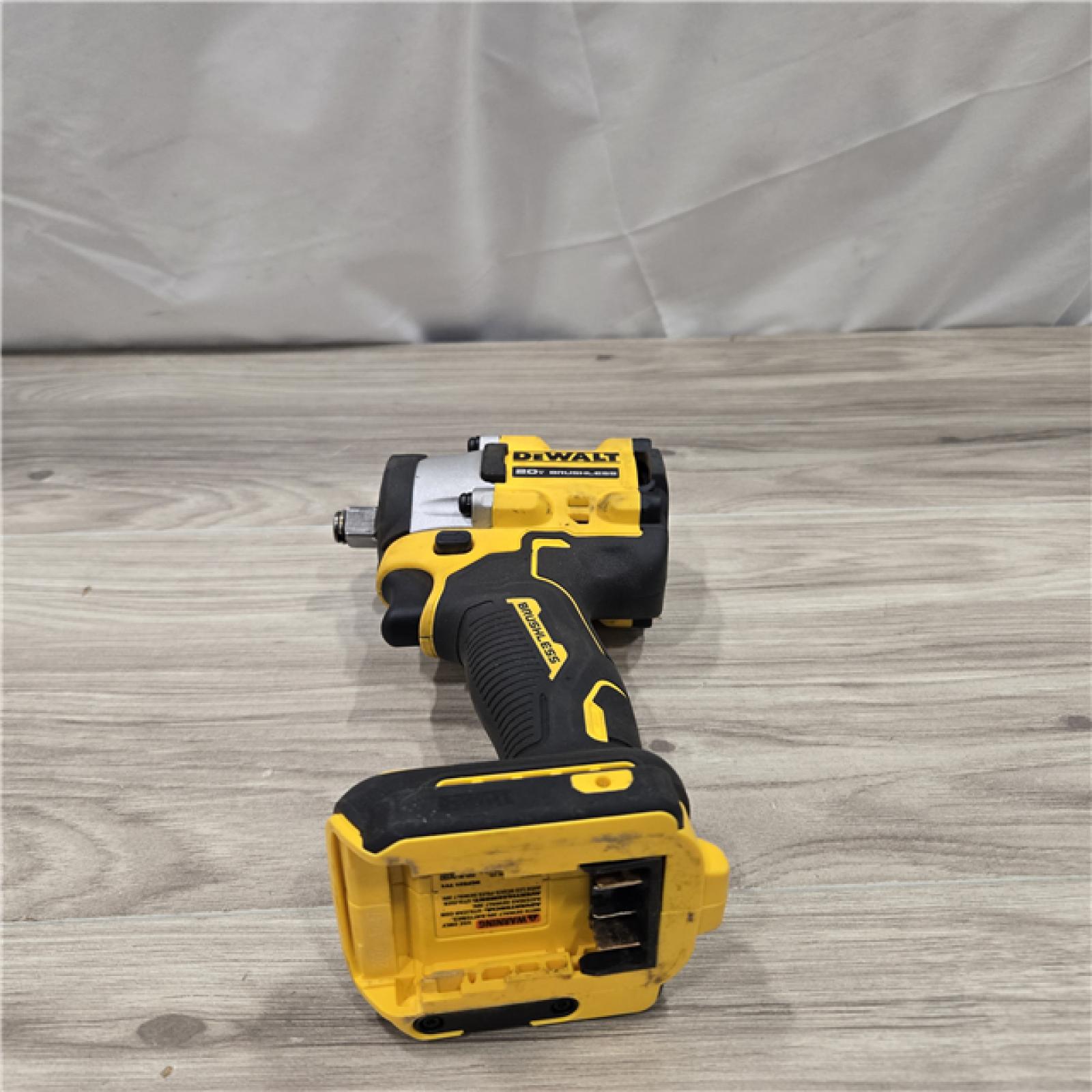 AS-IS DEWALT ATOMIC 20V MAX Cordless 1/2 in. Variable Speed Impact Wrench (Tool Only)