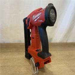 AS-IS Milwaukee FUEL 18-Volt Lithium-Ion Brushless Cordless 18-Gauge 1/4 in. Narrow Crown Stapler (Tool-Only)