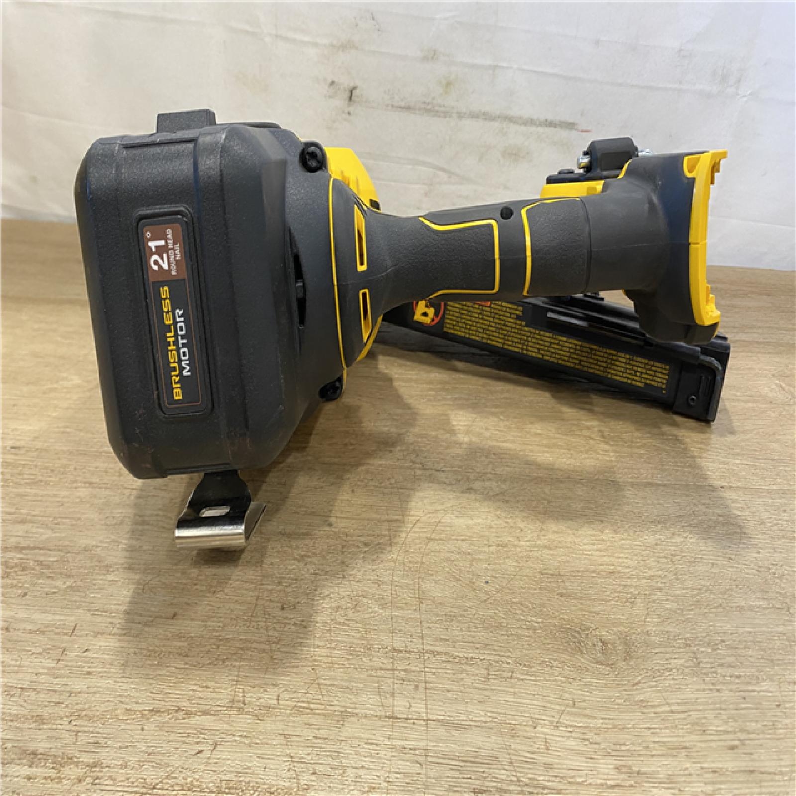 AS-IS DEWALT 20-Volt 21° Cordless Framing Nailer (Tool-Only)