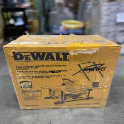 NEW! - DEWALT 15 Amp Corded 8-1/4 in. Compact Jobsite Tablesaw with Compact Table Saw Stand