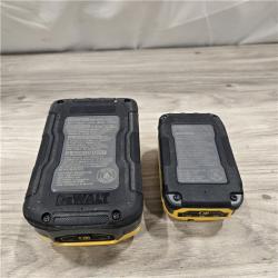AS-IS Dewalt DCBP315-2C 20V MAX POWERSTACK Lithium-Ion Battery Starter Kit