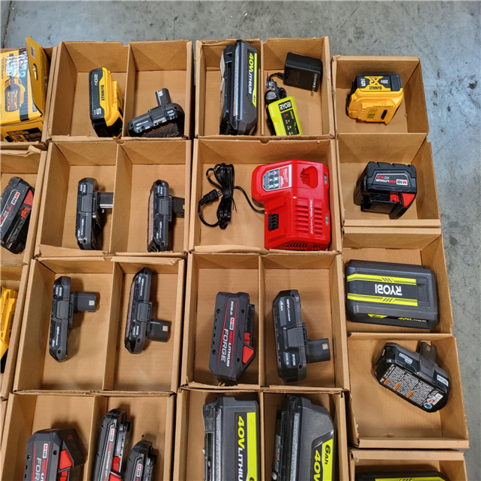 CALIFORNIA AS-IS BATTERY PALLET
