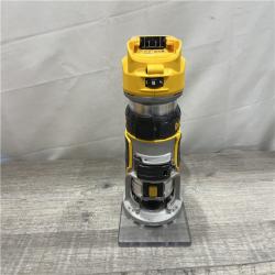 AS-IS DEWALT 20V MAX XR Cordless Brushless Fixed Base Compact Router (Tool Only)