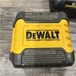AS-IS DEWALT FLEXVOLT 20V/60V MAX Lithium-Ion 6.0Ah Battery Pack Kit
