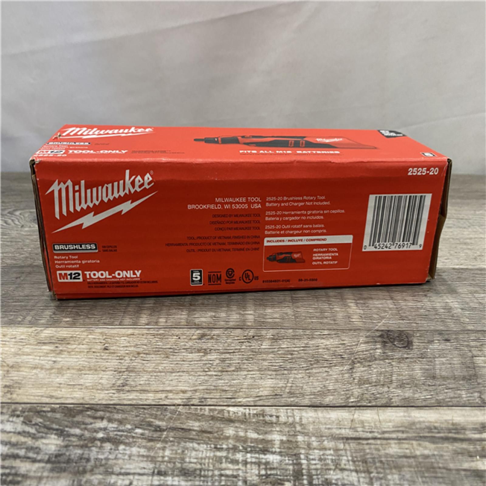 NEW - Milwaukee 12V Lithium-Ion Cordless Brushless Rotary Tool (Tool-Only)