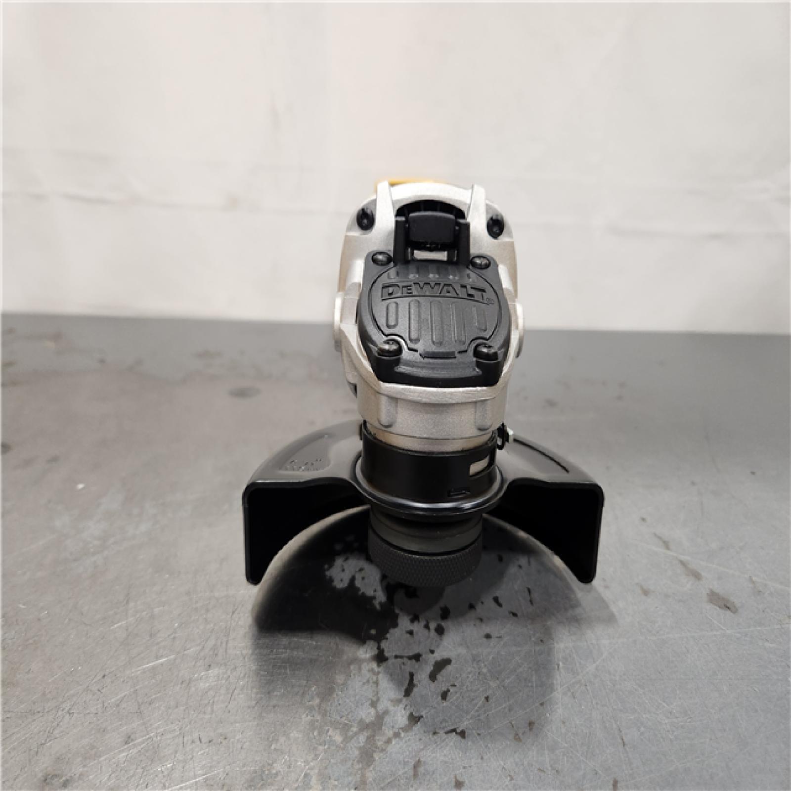 AS-IS- DeWalt 20-Volt MAX XR Cordless Brushless 4-1/2 in. Paddle Switch Small Angle Grinder (Tool-Only)