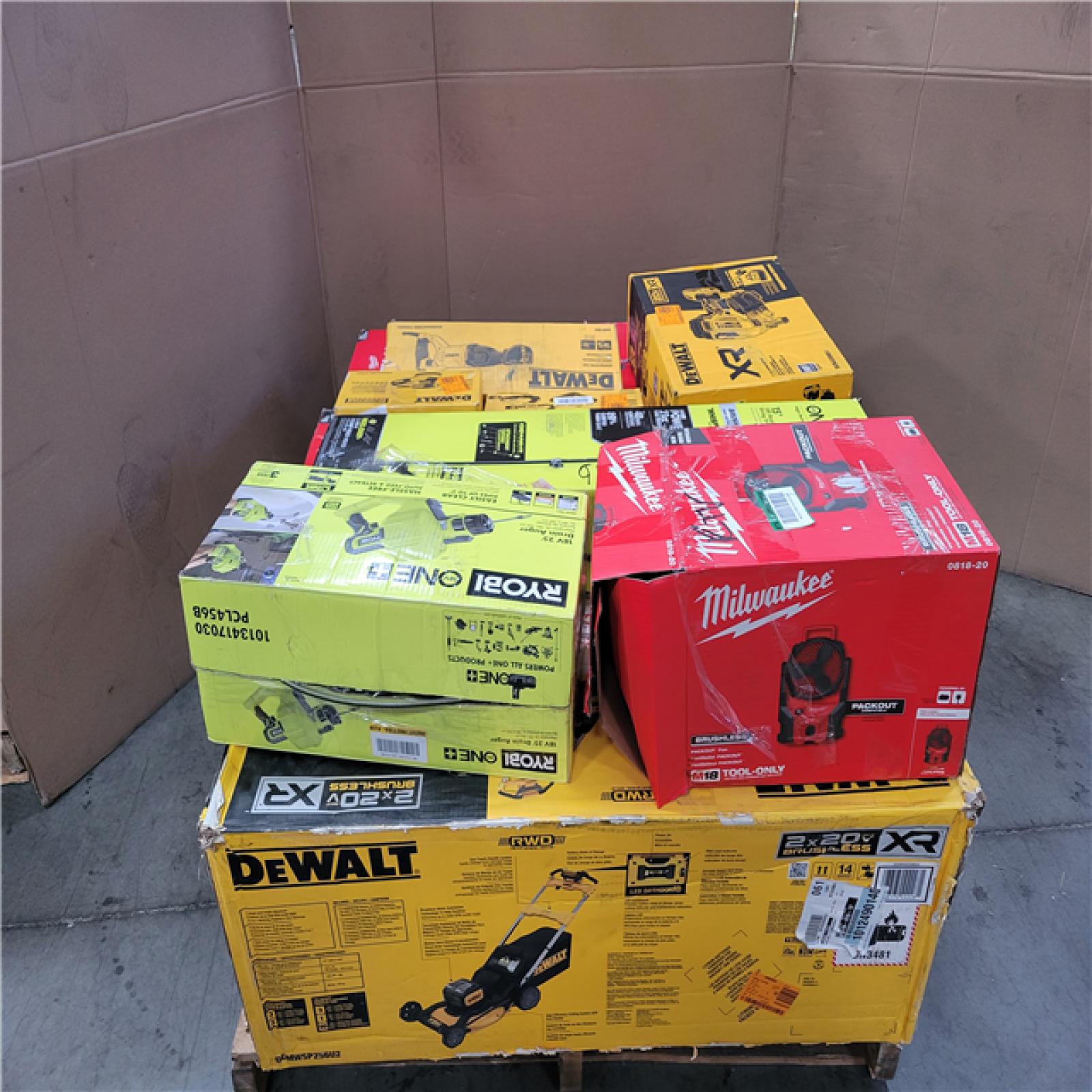 CALIFORNIA AS-IS TOOL PALLET