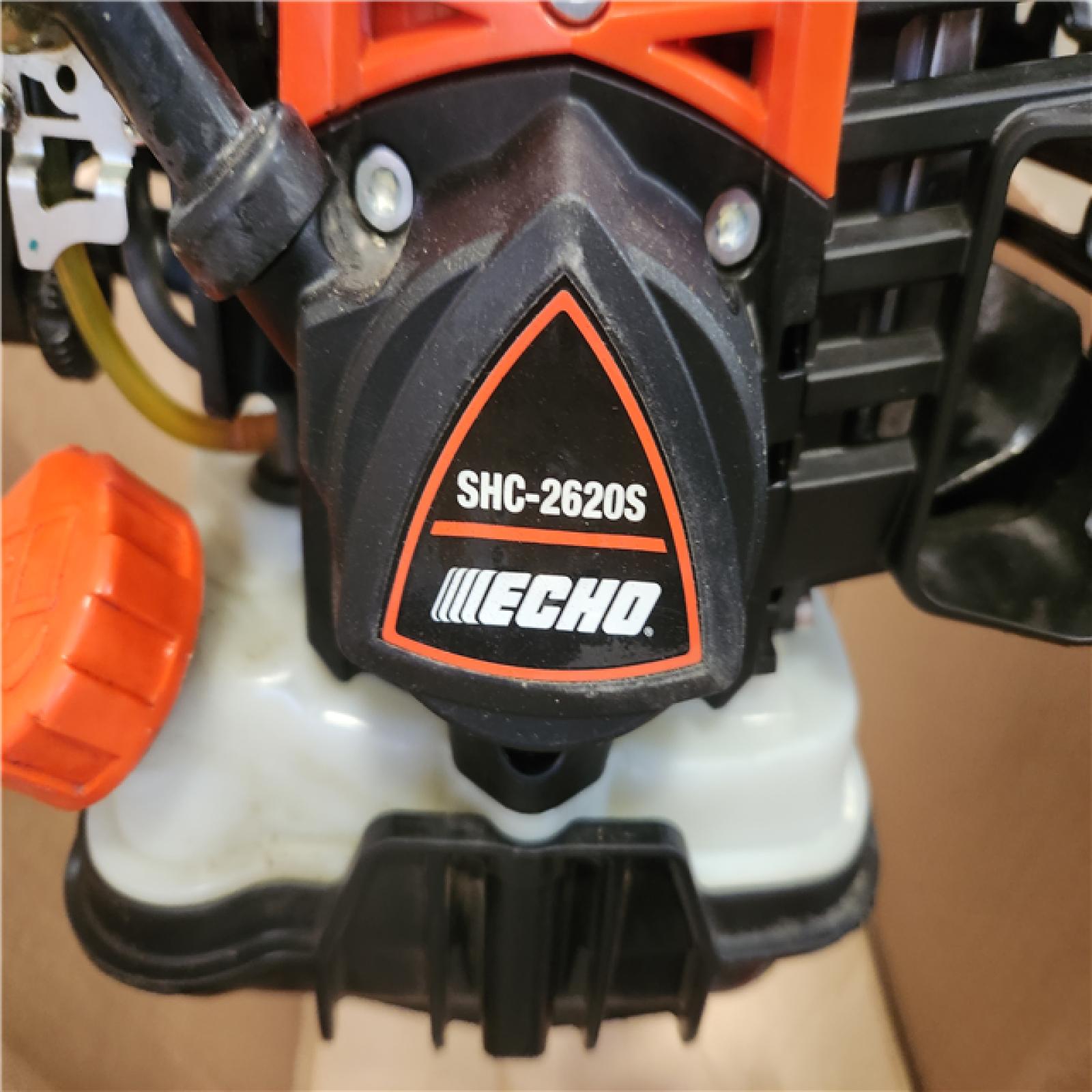PhoenixAS-IS ECHO 21 in. Double Reciprocating Blades 25.4 cc 2-Stroke Gas X Series Pro Commercial Grade 42 in. Shafted Hedge Trimmer
