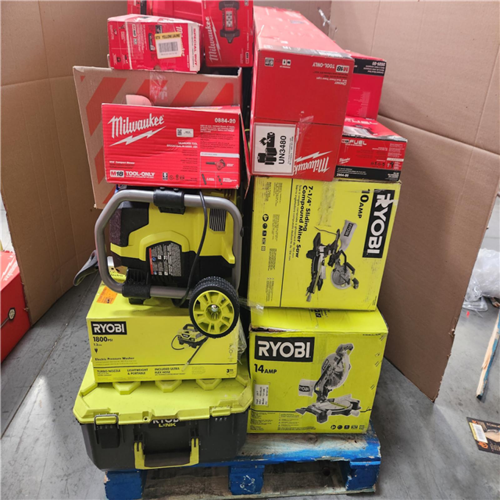 CALIFORNIA AS-IS TOOL PALLET