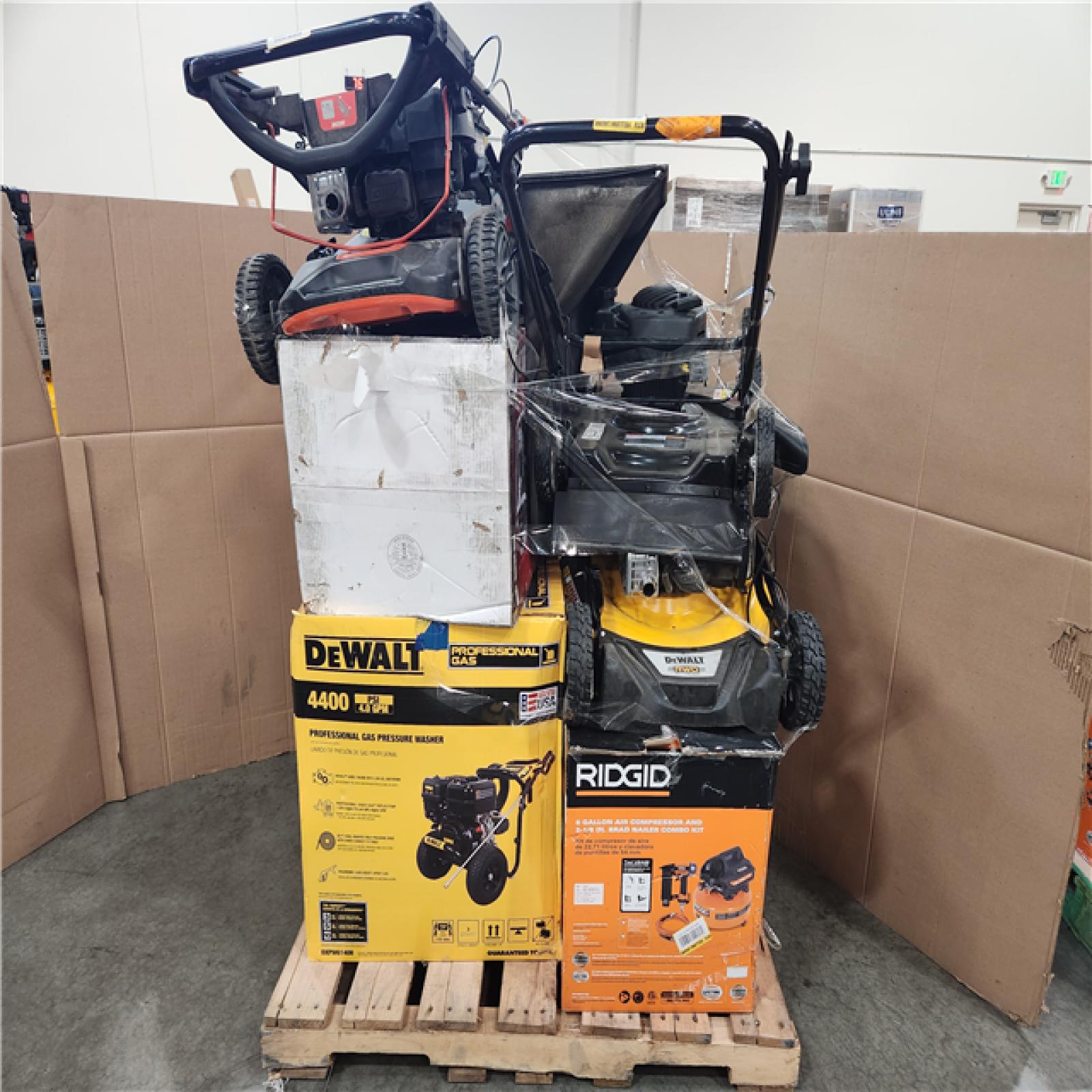 CALIFORNIA AS-IS OUTDOOR POWER EQUIPMENT