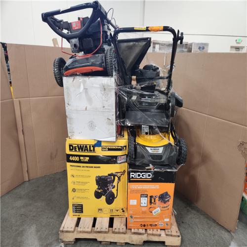 CALIFORNIA AS-IS OUTDOOR POWER EQUIPMENT