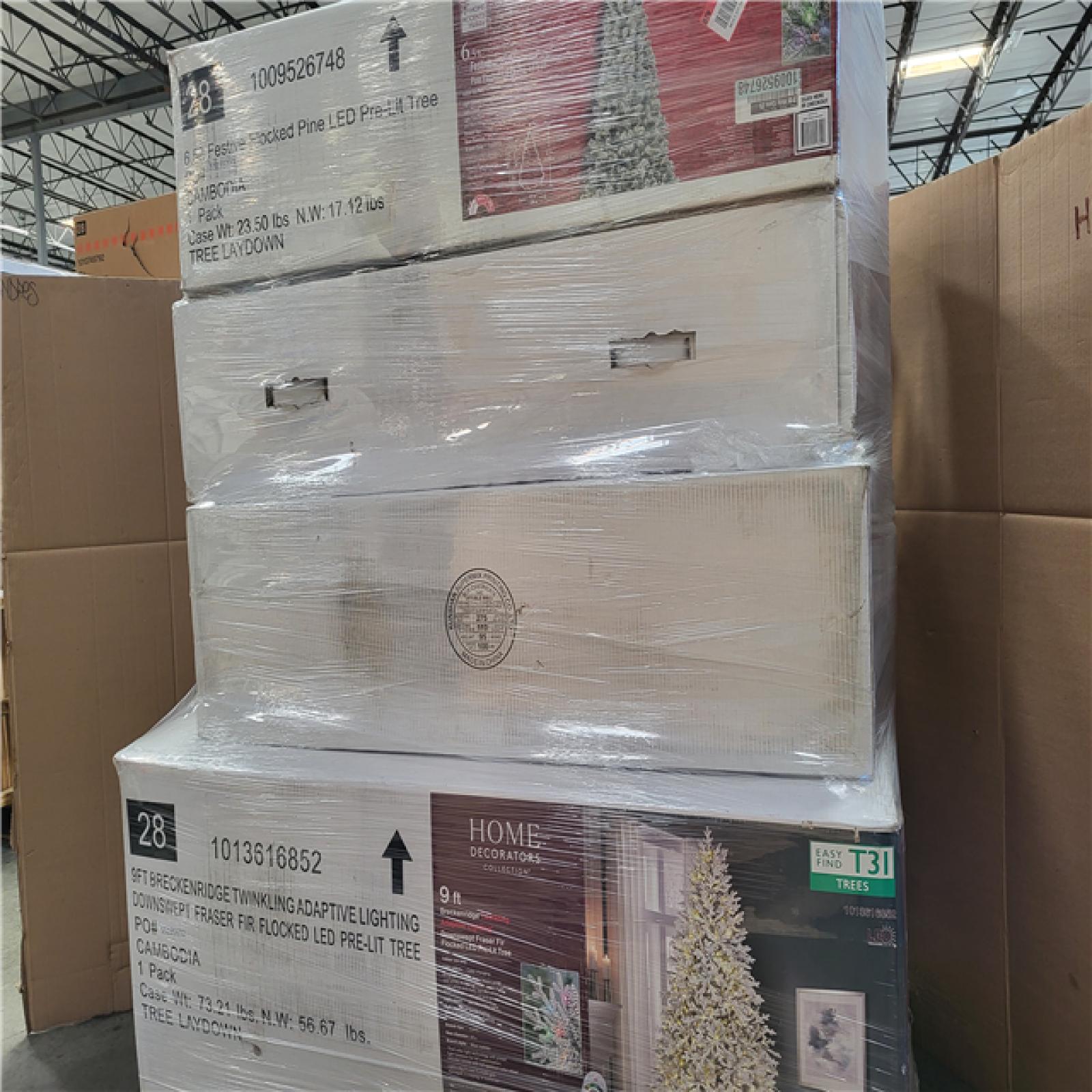 California AS-IS Holiday Pallet