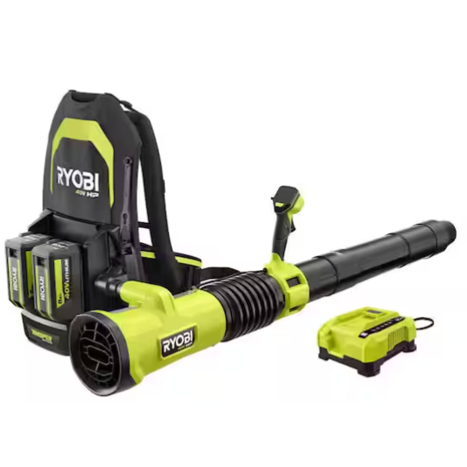 DALLAS LOCATION- AS-IS RYOBI 40V HP Brushless 850 CFM Backpack Blower Kit