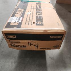 CALIFORNIA AS-IS DEWALT 8' WIDE WORKBENCH WITH BUTCHER BLOCK TOP