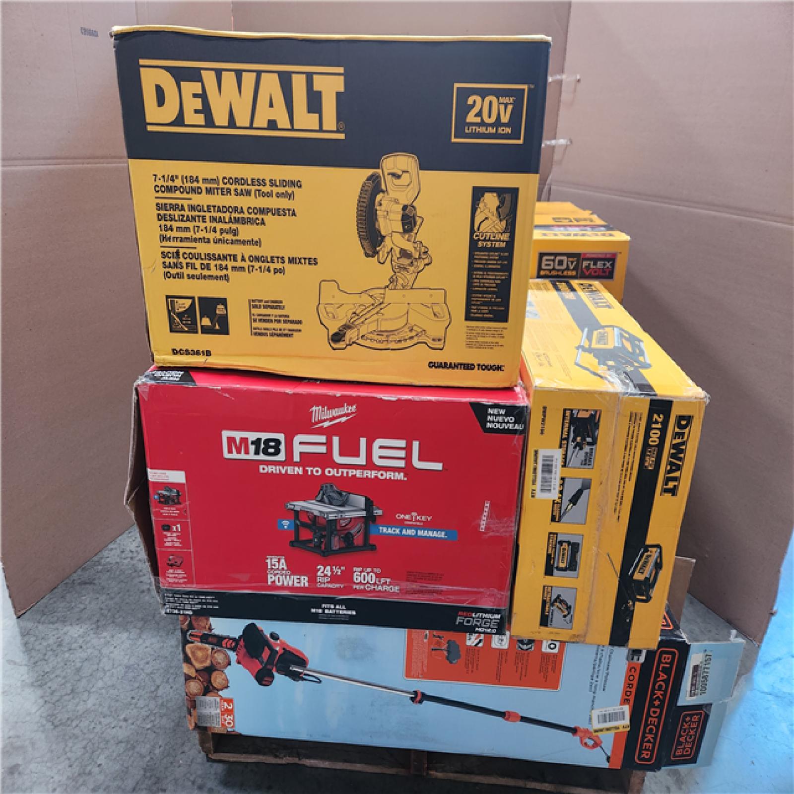 CALIFORNIA AS-IS TOOL PALLET