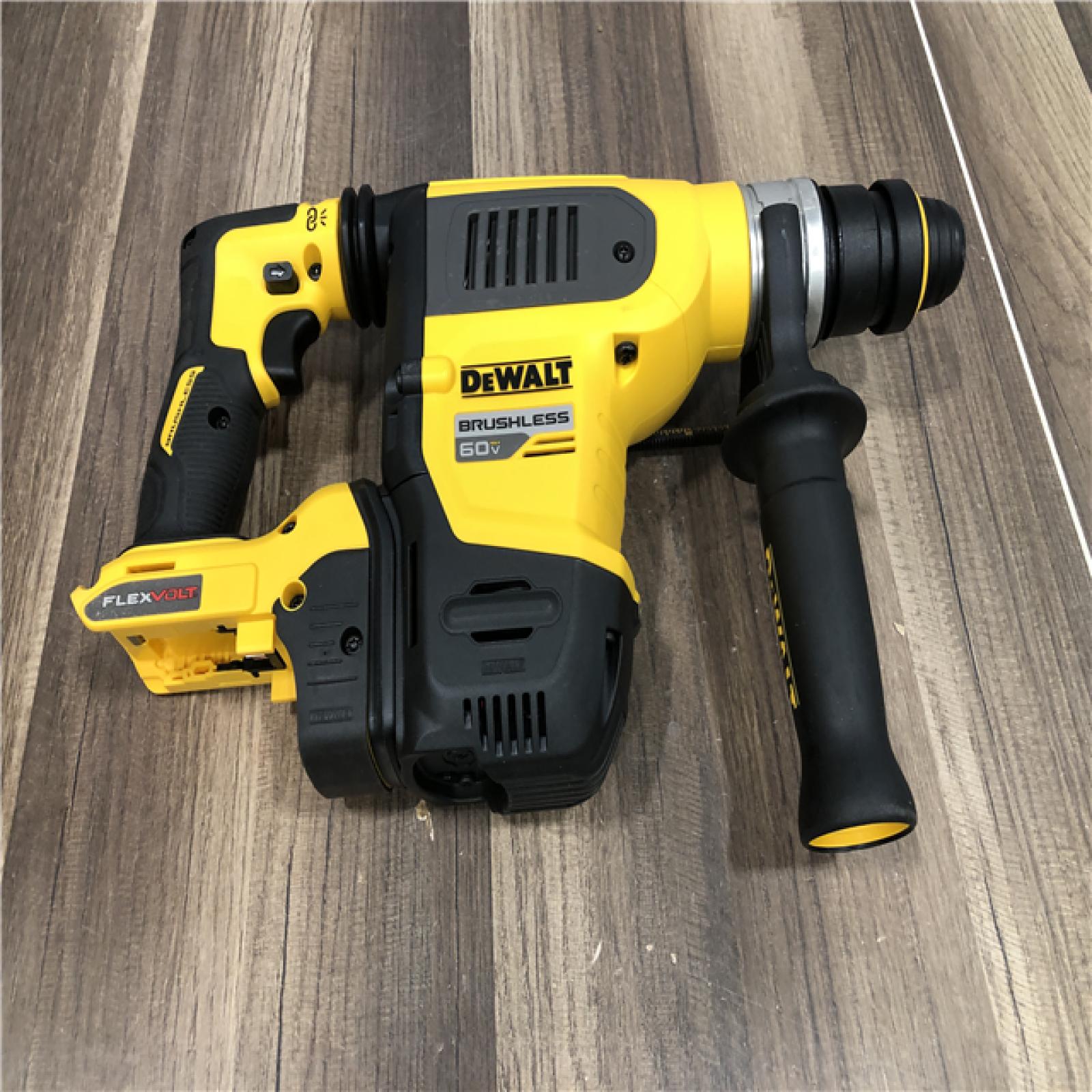 AS-IS DEWALT FLEXVOLT 60V MAX Cordless 1-1/4 in. SDS Plus Rotary Hammer (Tool Only)