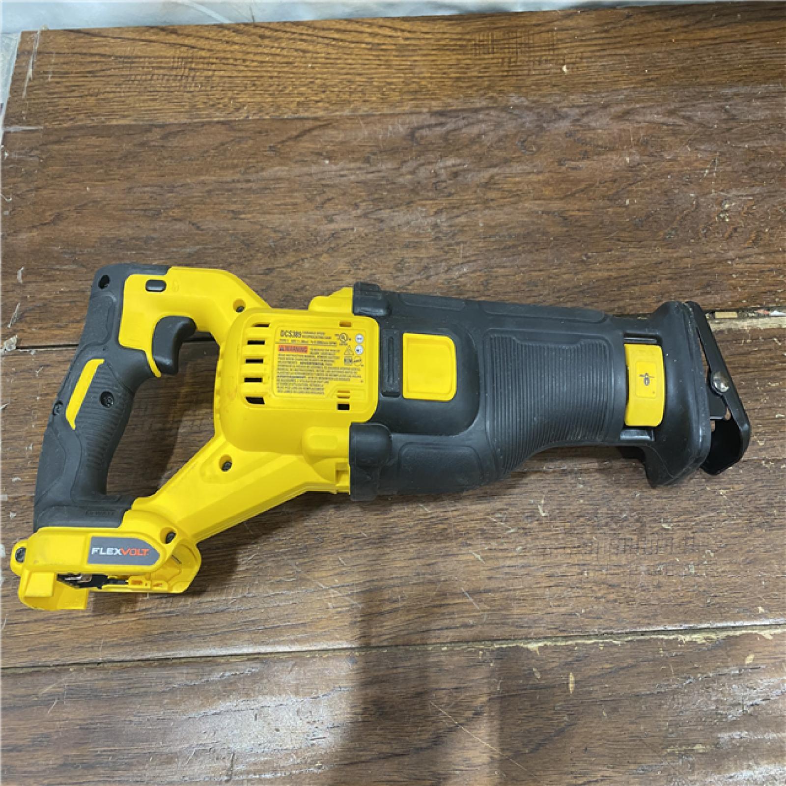 AS-IS DeWalt DCS389B FLEXVOLT 60V MAX Cordless Brushless Reciprocating Saw (Tool-Only)