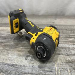 AS-IS DEWALT 20V XR Brushless Cordless 1/4 in. Quiet Hydraulic Impact Driver (Tool-Only)