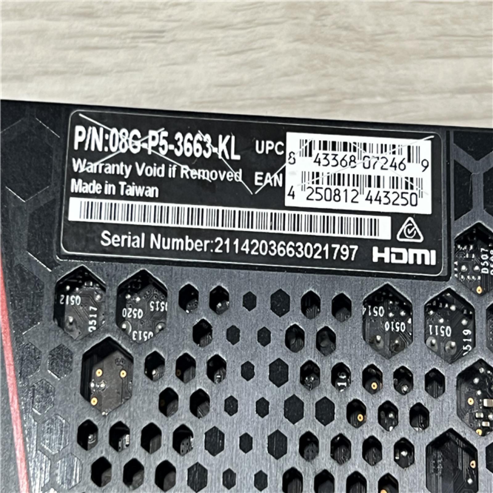 AS-IS EVGA GeForce RTX 3060 Ti XC GAMING - Grafikkarten - GF RTX 3060 Ti - 8 GB GDDR6 - PCIe 4.0 X16 - HDMI  3 X DisplayPort