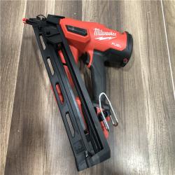 AS-IS Milwaukee FUEL 18-Volt Lithium-Ion Brushless Cordless Gen II 15-Gauge Angled Finish Nailer (Tool-Only)