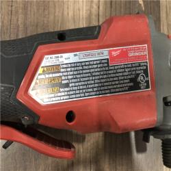 AS-IS Milwaukee FUEL 18V Lithium-Ion Brushless Cordless 4-1/2 in./5 in. Grinder with Variable Speed & Paddle Switch (Tool-Only)