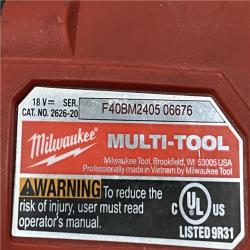 AS-IS Milwaukee 18V Lithium-Ion Cordless Oscillating Multi-Tool (Tool-Only)