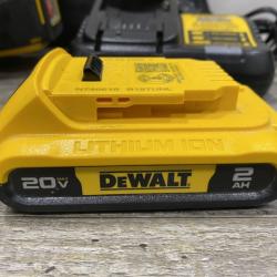 AS-IS DEWALT 20V MAX XR Lithium-Ion Cordless 18-Gauge Narrow Crown Stapler Kit