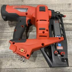 AS-IS Milwaukee  FUEL 18-Volt Lithium-Ion Brushless Cordless Gen ll 16-Gauge Straight Finish Nailer (Tool Only)