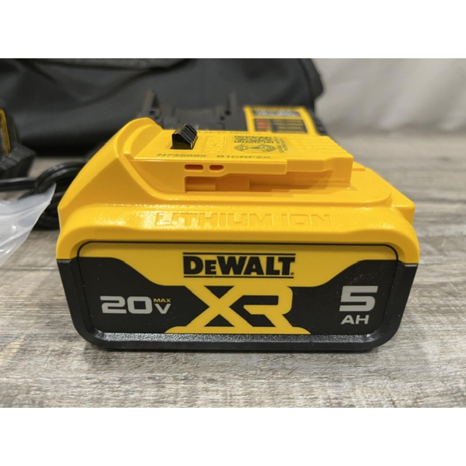AS-IS DEWALT 20-Volt Maximum XR Lithium-Ion Cordless Brushless 1/4 in. 3-Speed Impact Driver Kit