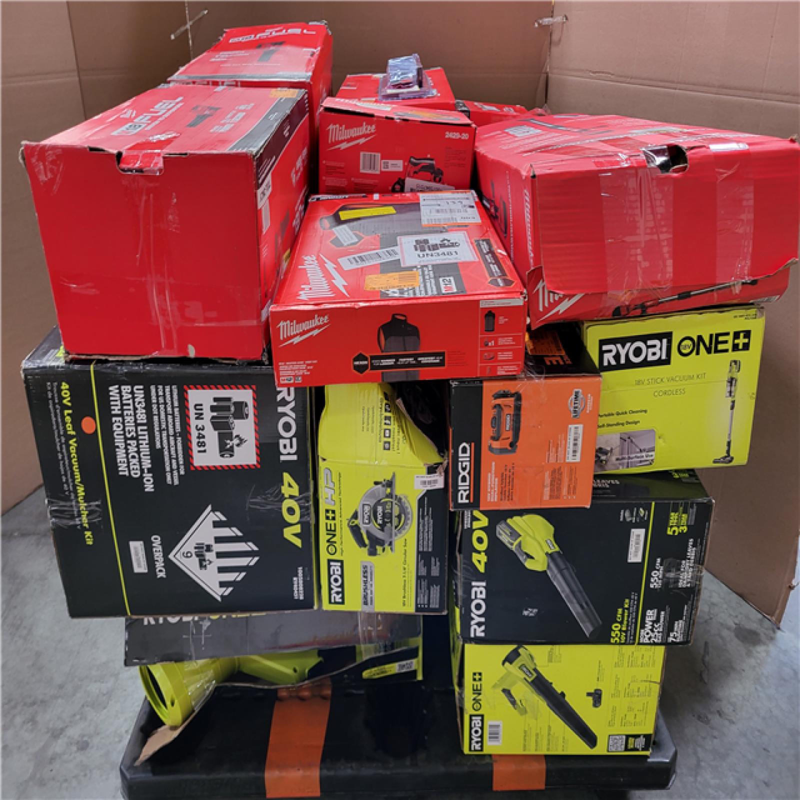 CALIFORNIA AS-IS TOOL PALLET